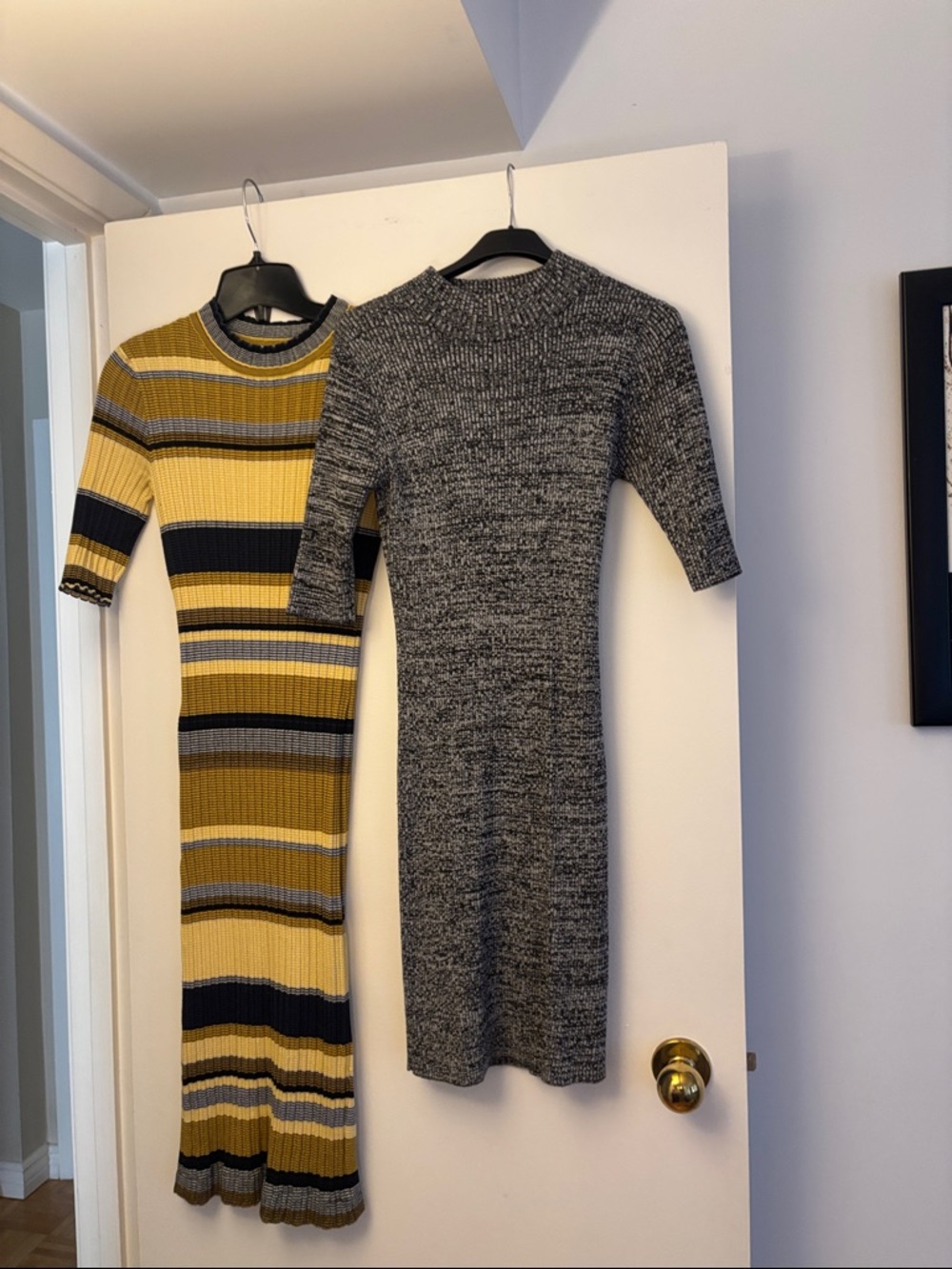 Bundle of Ribbed Midi Dresses